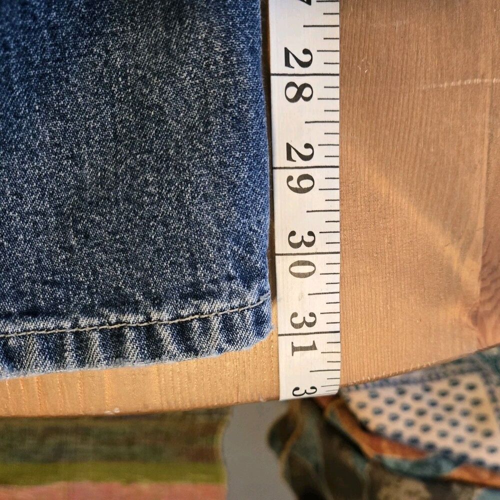 Express Precision Fit Women's Boot Cut Denim Blue Jeans, 30W 32L, Vtg 90s Y2K - Picture 8 of 8